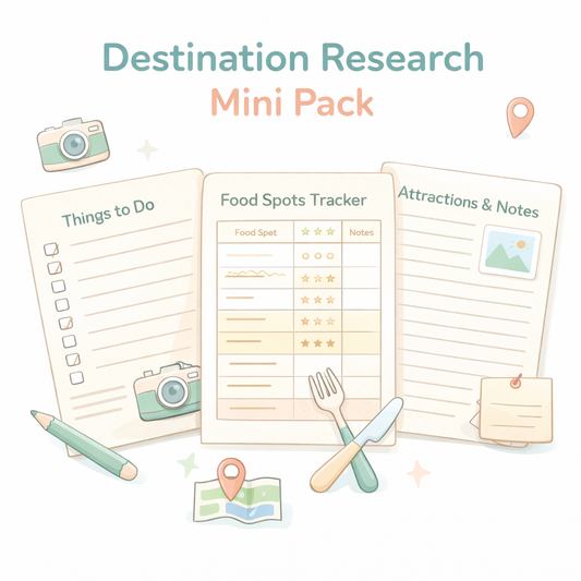 Destination Research Mini Pack